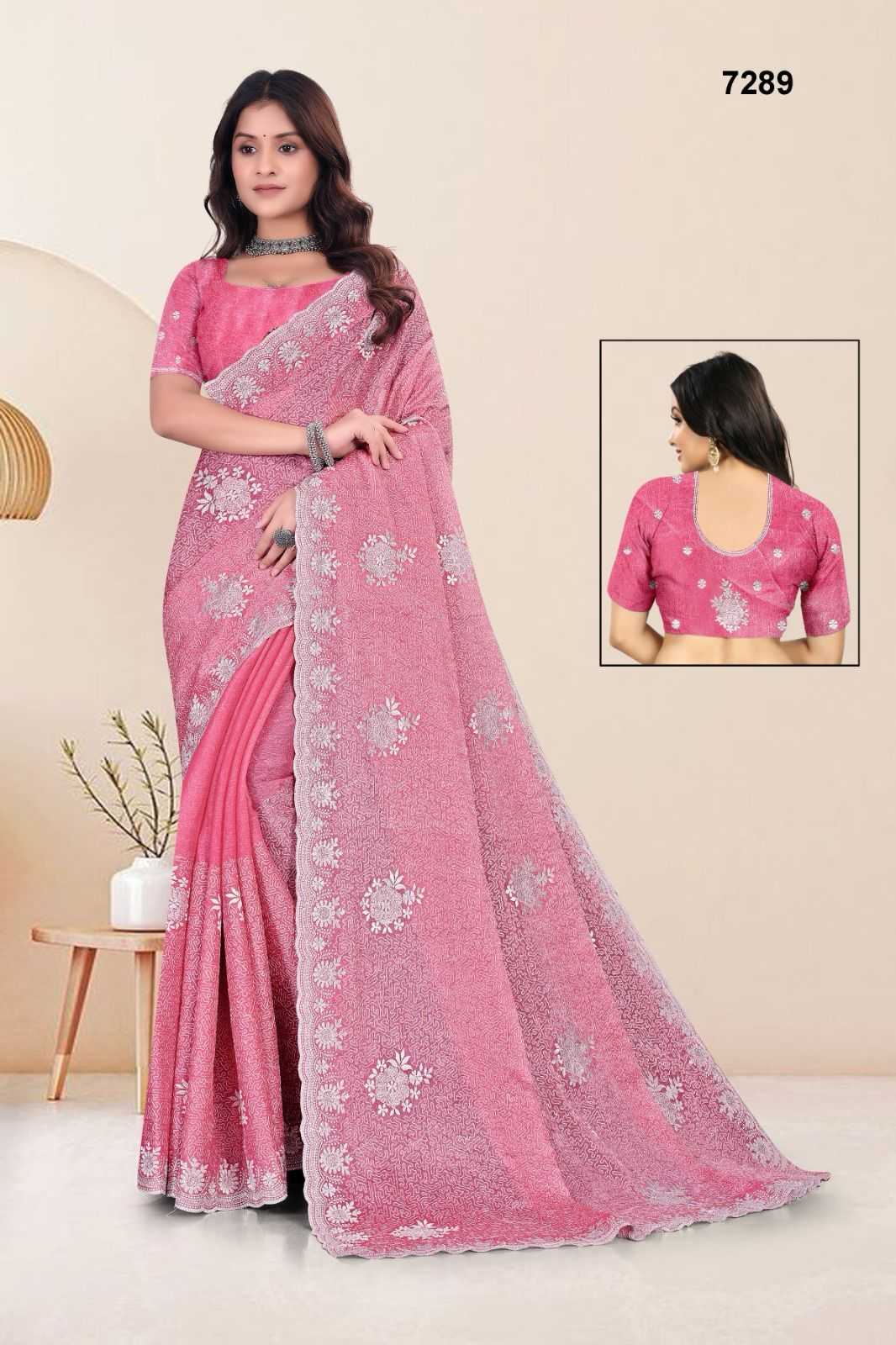 STONE WORK SAREE