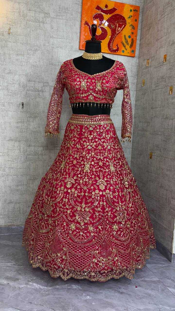 NET FANCY LEHENGA