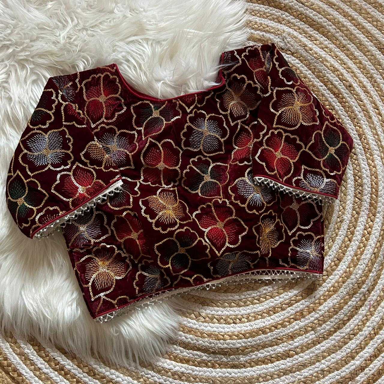 VELVET BLOUSE
