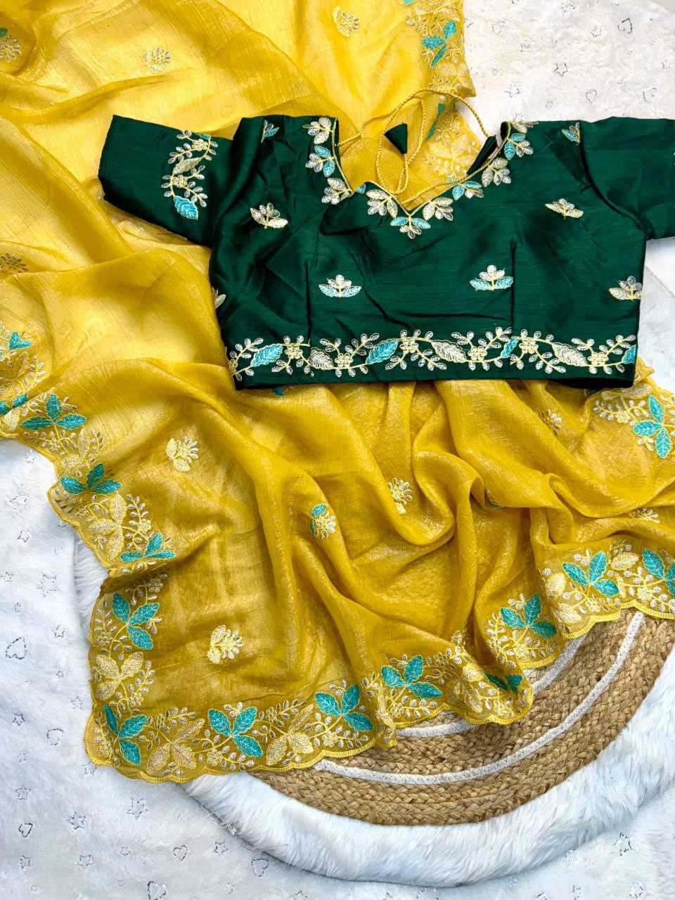CUTWORK SAREE