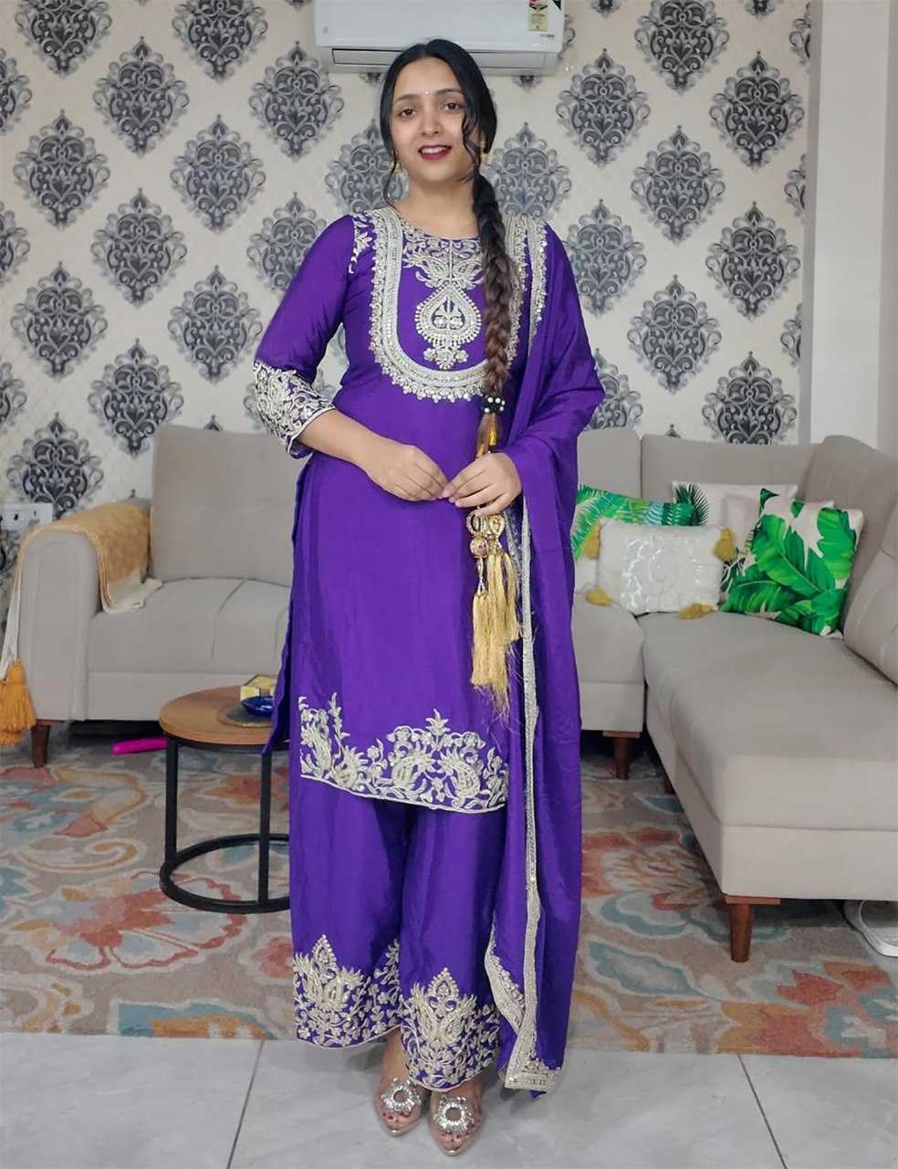 PRINTED SILK KURTI
