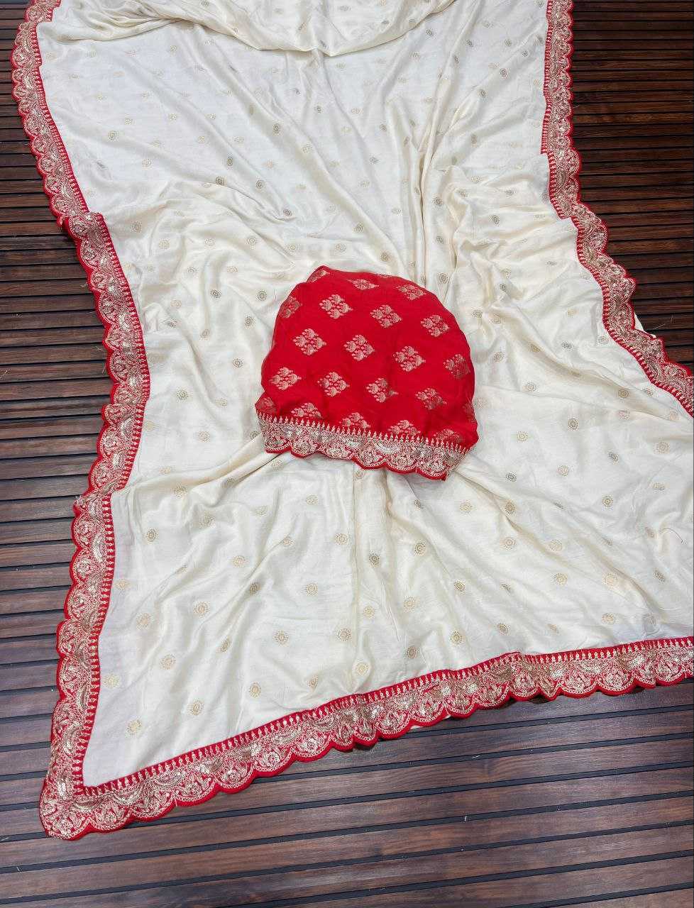 WHITE SAREES