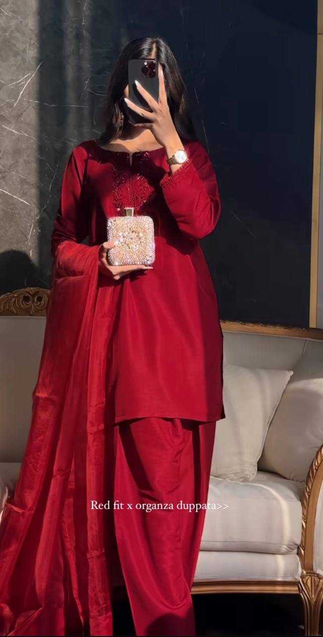 MAROON SALWAR SUIT
