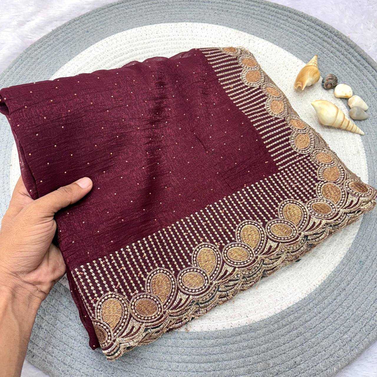  ZARI BORDER SILK SAREES