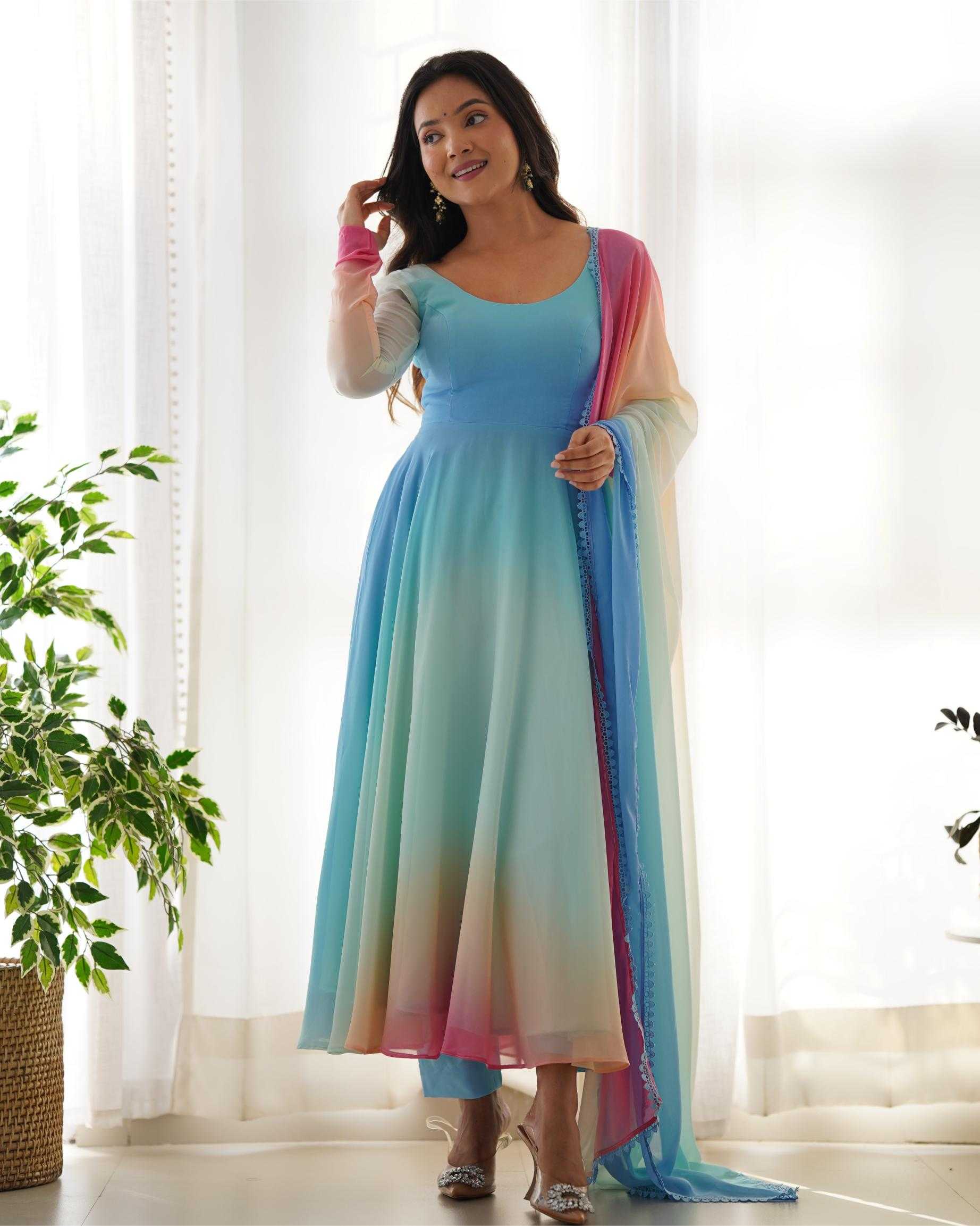 BLUE GOWN