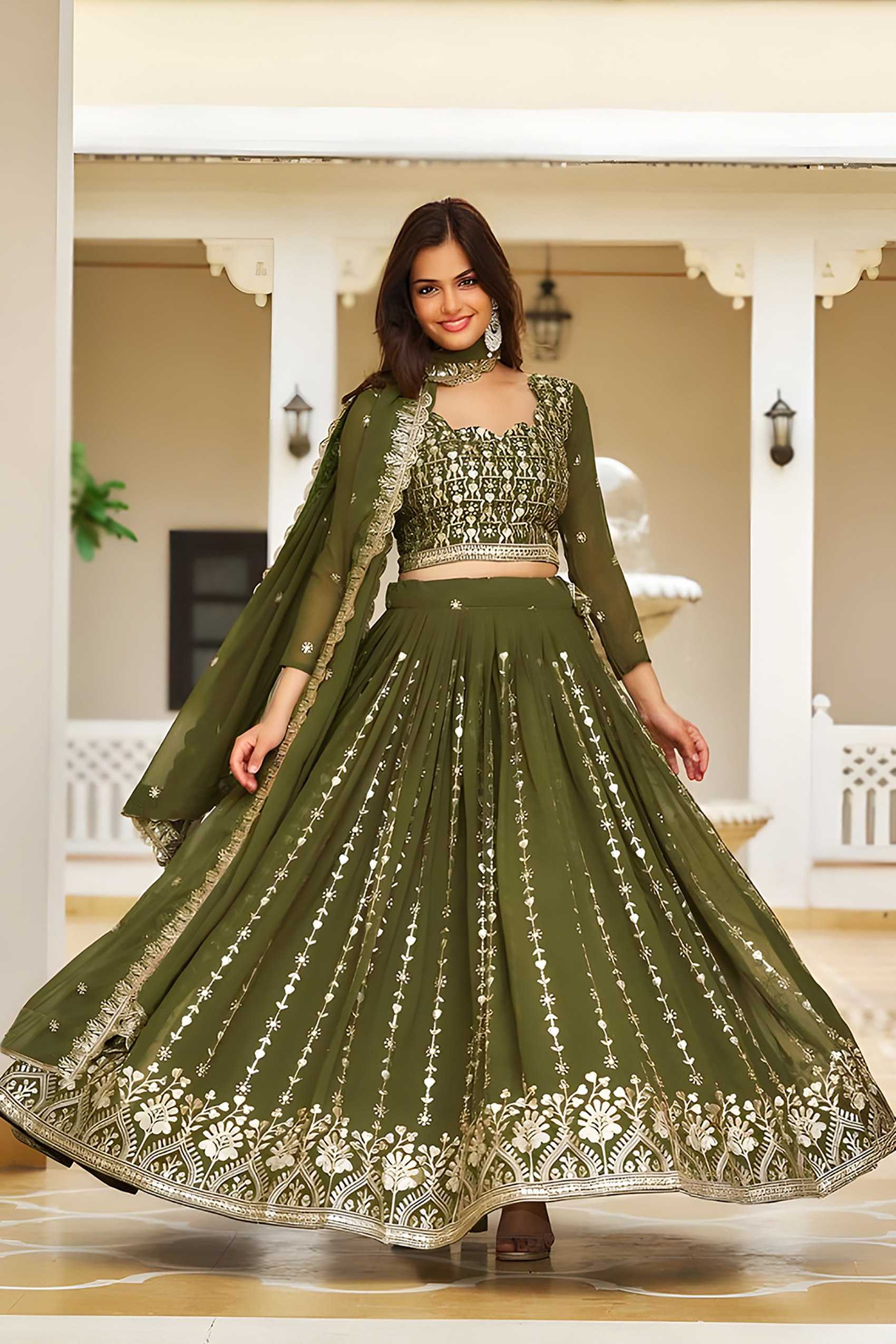 PRINTED LEHENGA