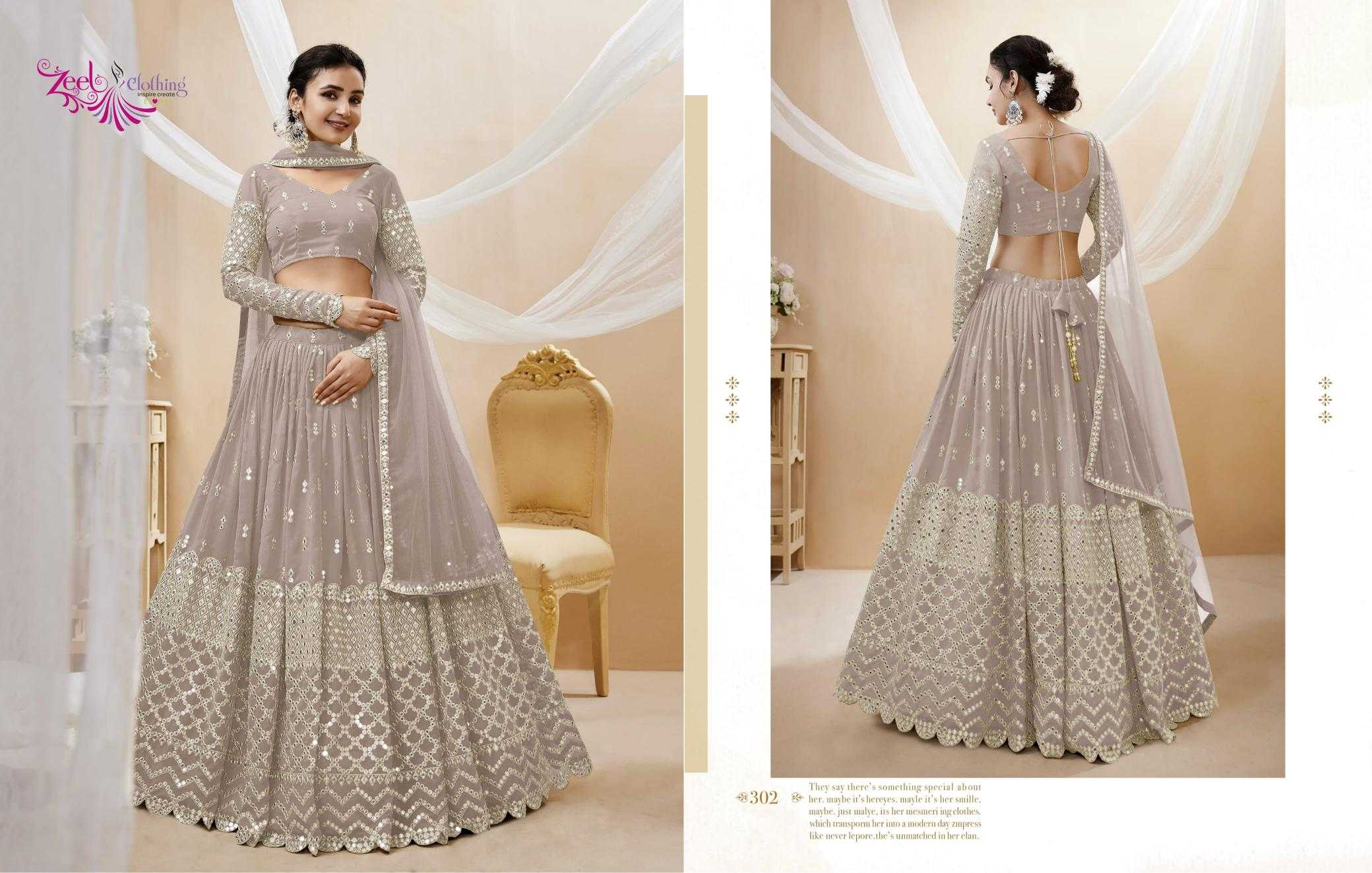  ZARI WORK LEHENGA