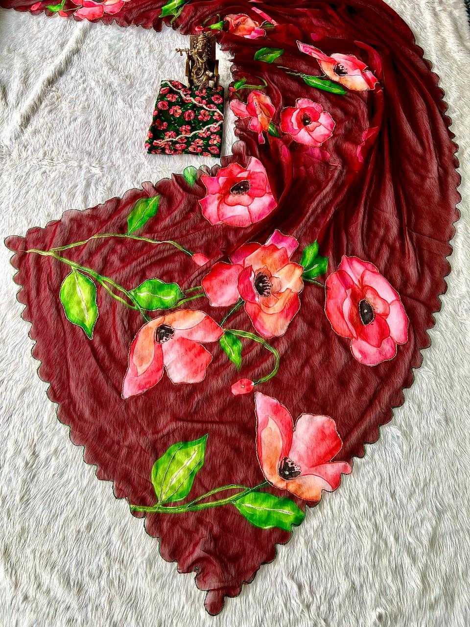 HAND WORK SAREES