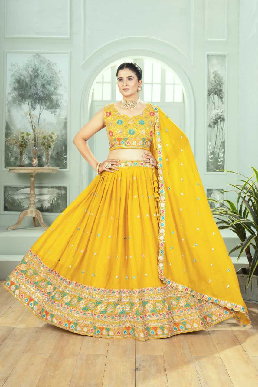 LEHENGA FOR HALDI