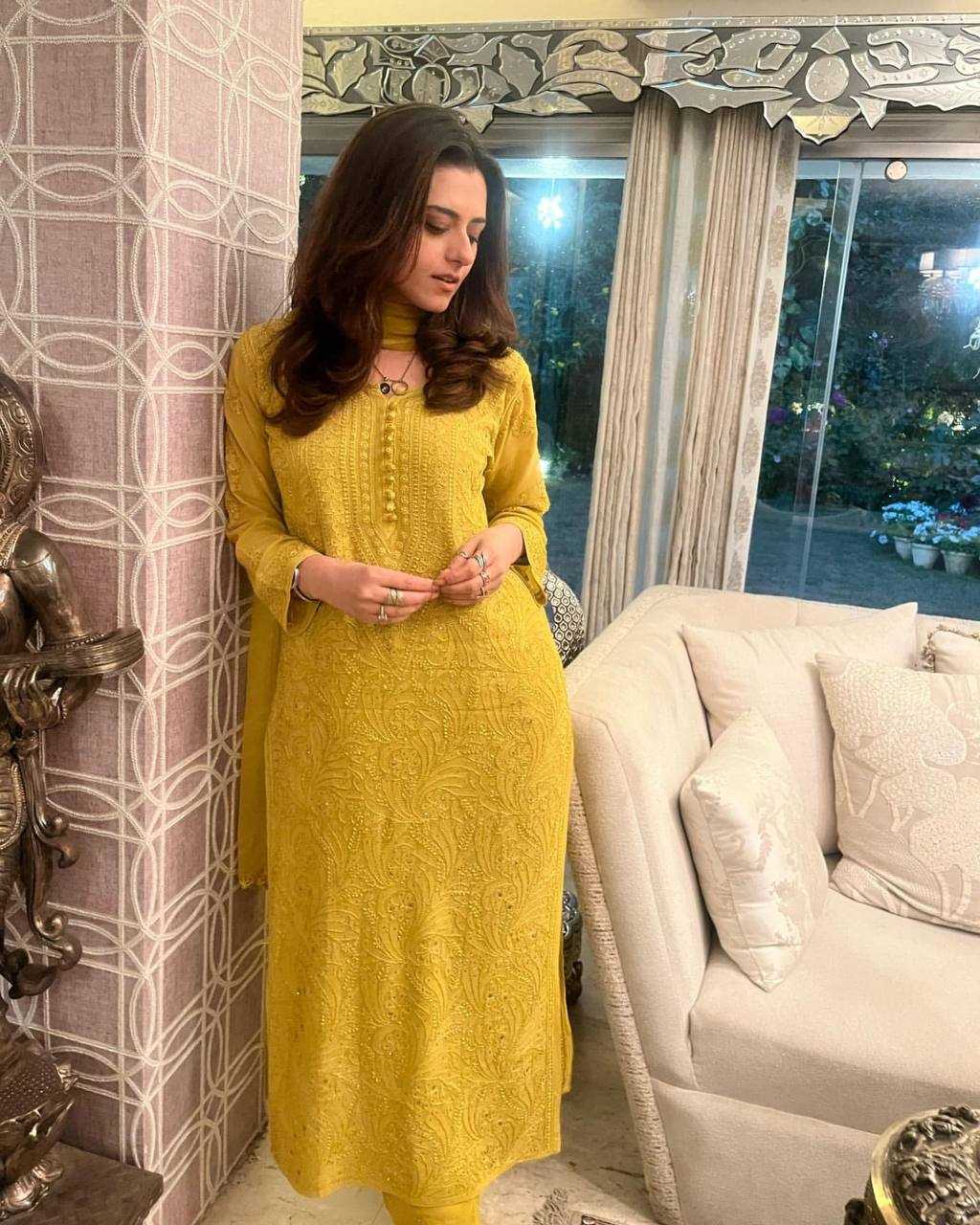 YELLOW SALWAR SUIT