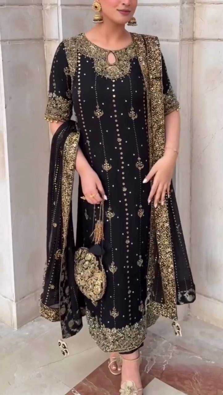 BLACK SALWAR SUIT