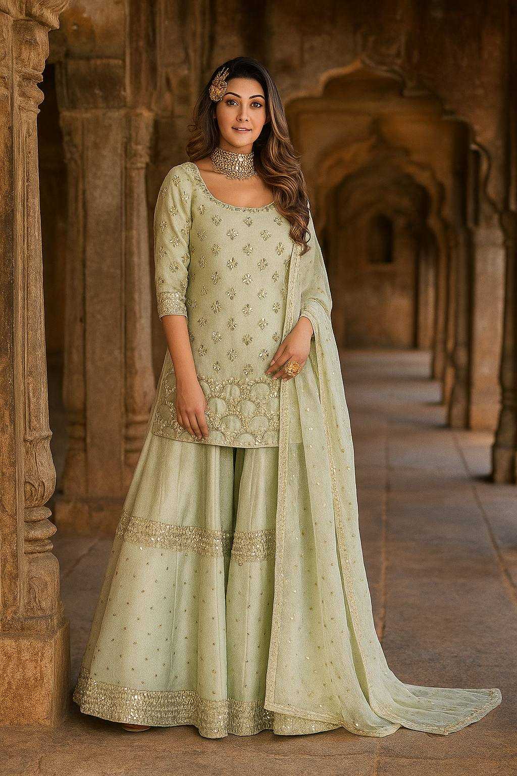 WHITE SALWAR SUIT