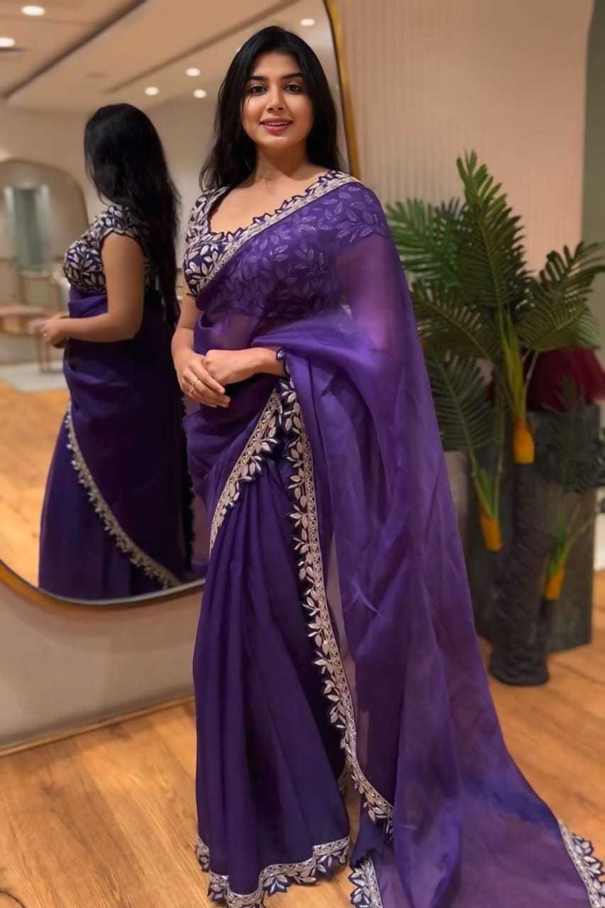 PURPLE SAREES
