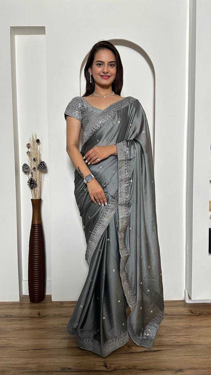 SILK SAREES WITH STONE WORK