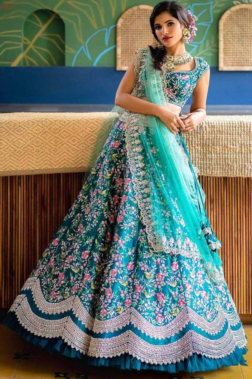 BLUE LEHENGA