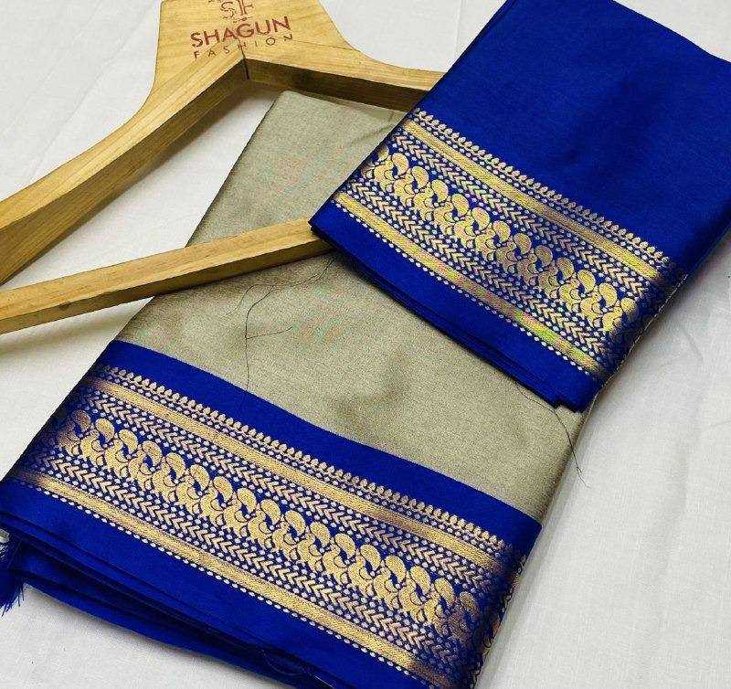 SILK SAREES WITH CONTRAST PALLU