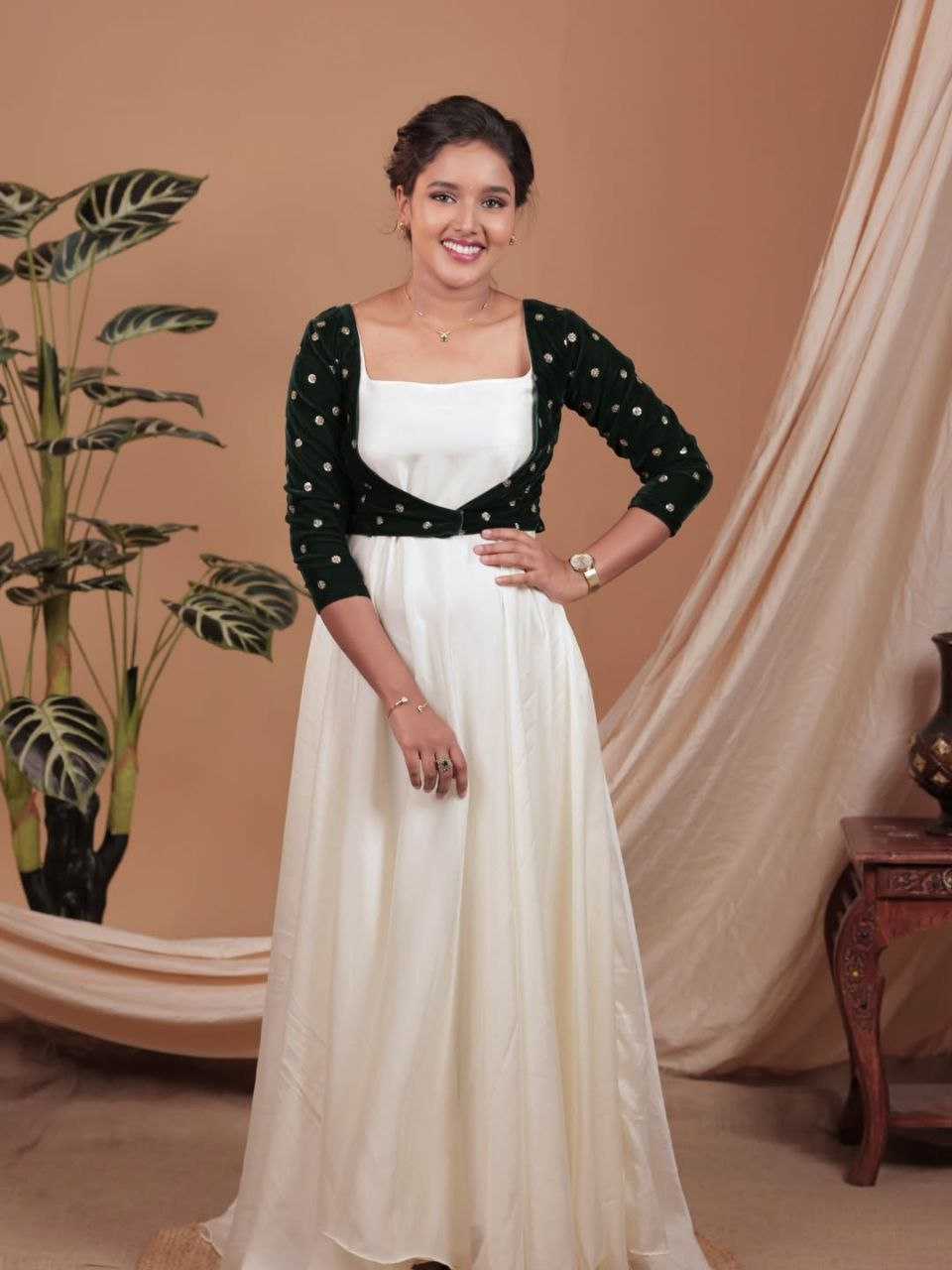 INDO-WESTERN GOWN WITH JACKET