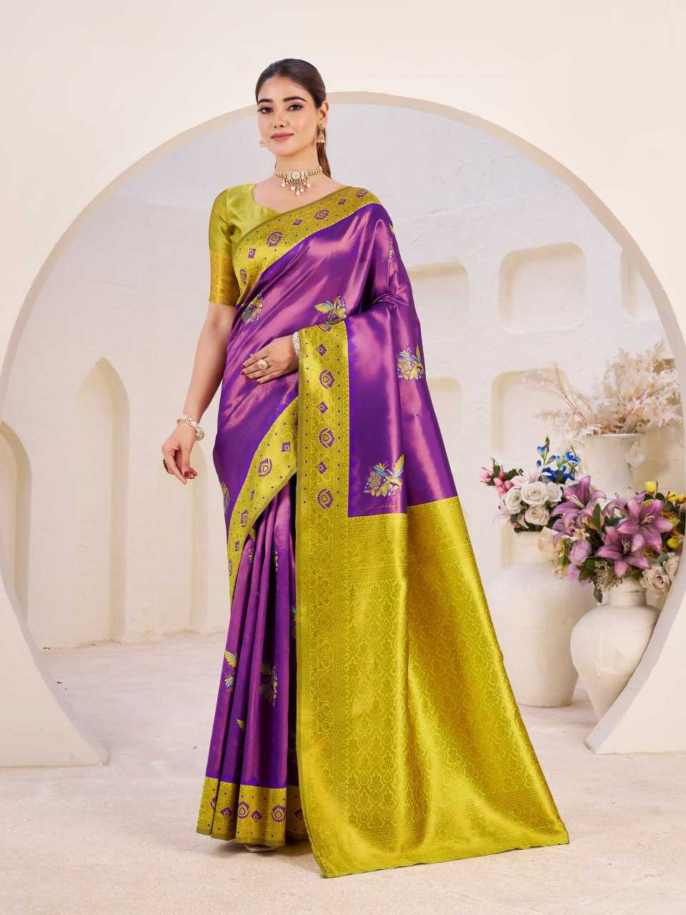 SILK SAREES WITH BLOUSE