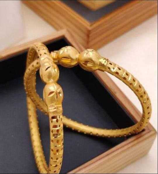 BRASS GOLD BANGLES