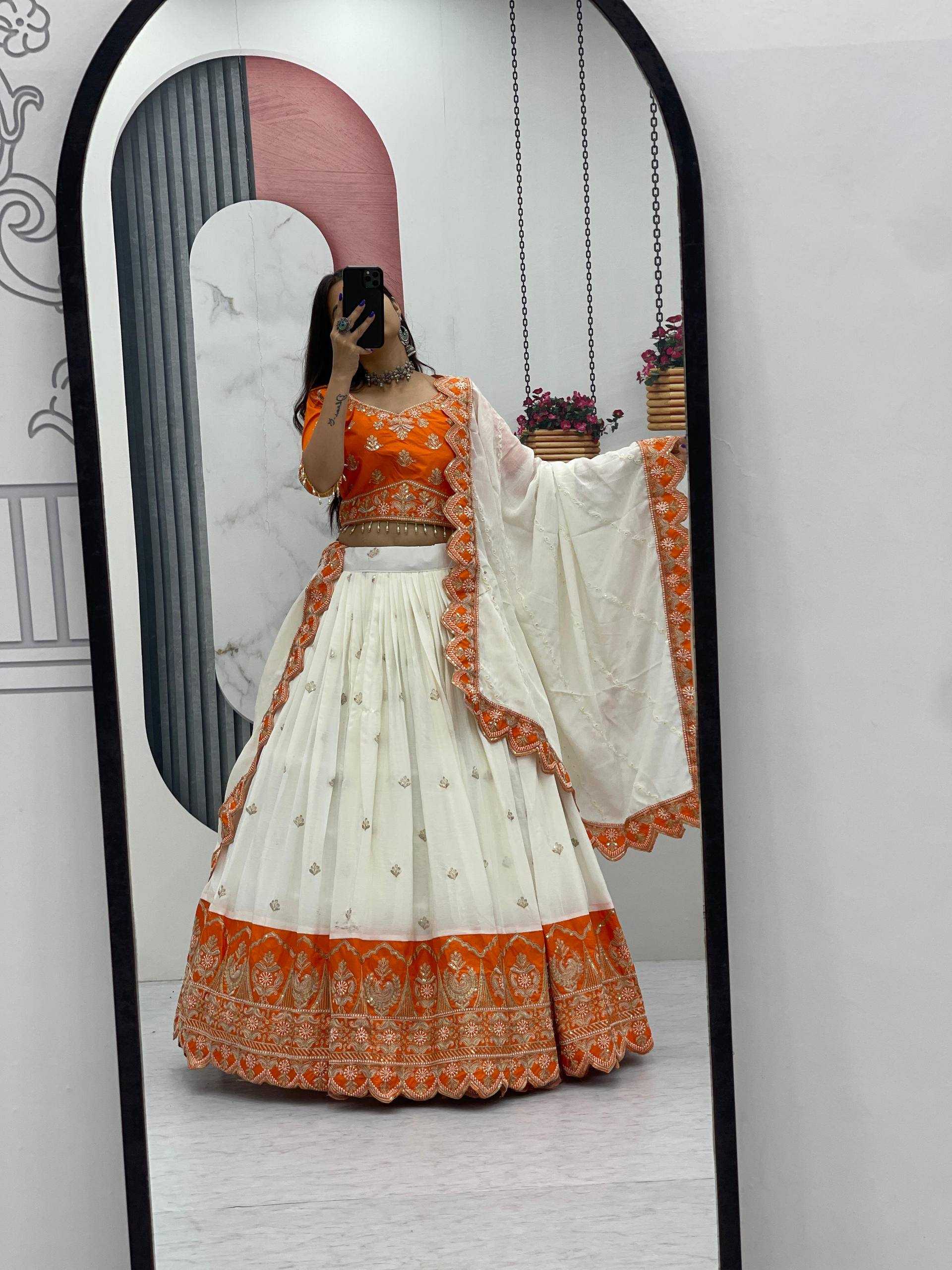 EMBROIDERED LEHENGA