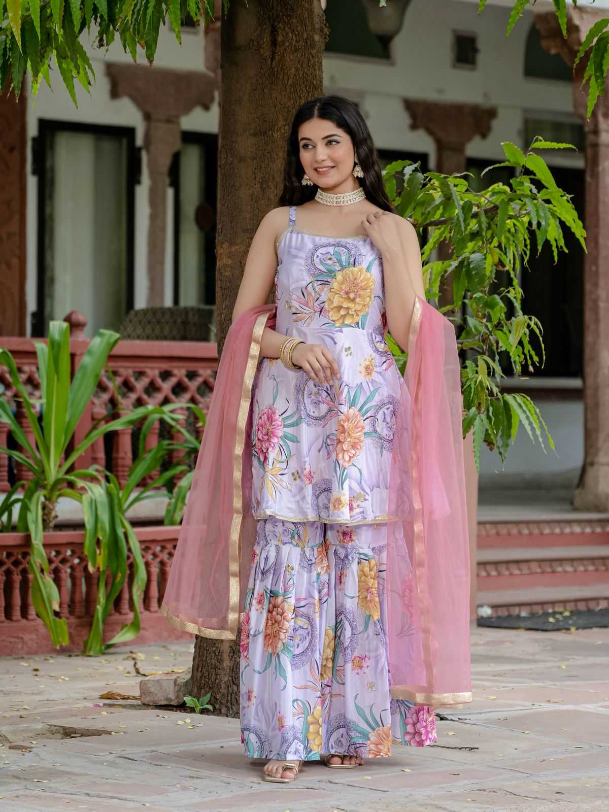 MIRROR WORK KURTI