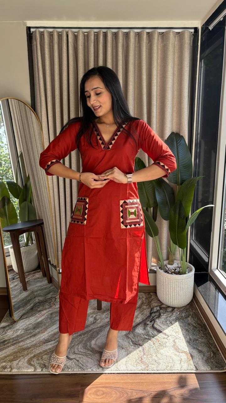 V-NECK KURTIS