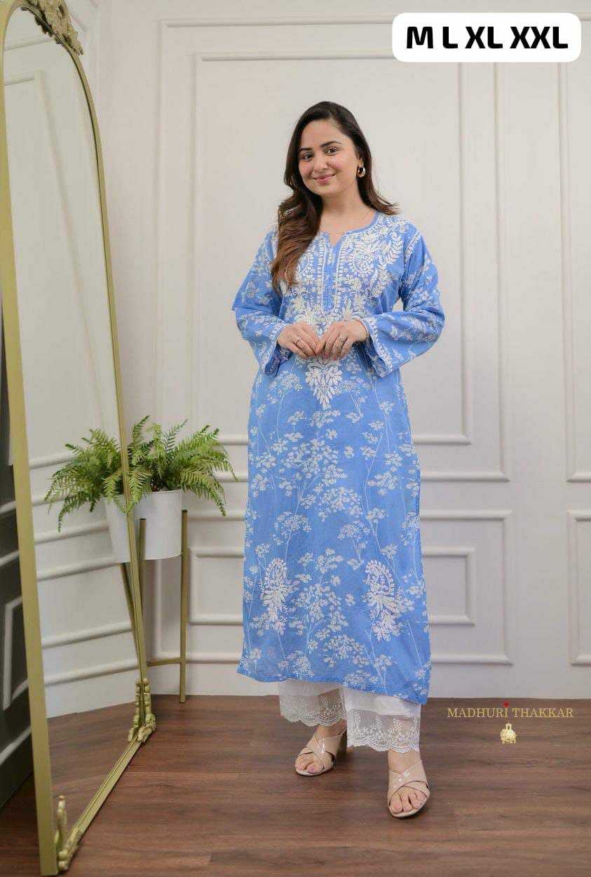 CHIKANKARI KURTIS