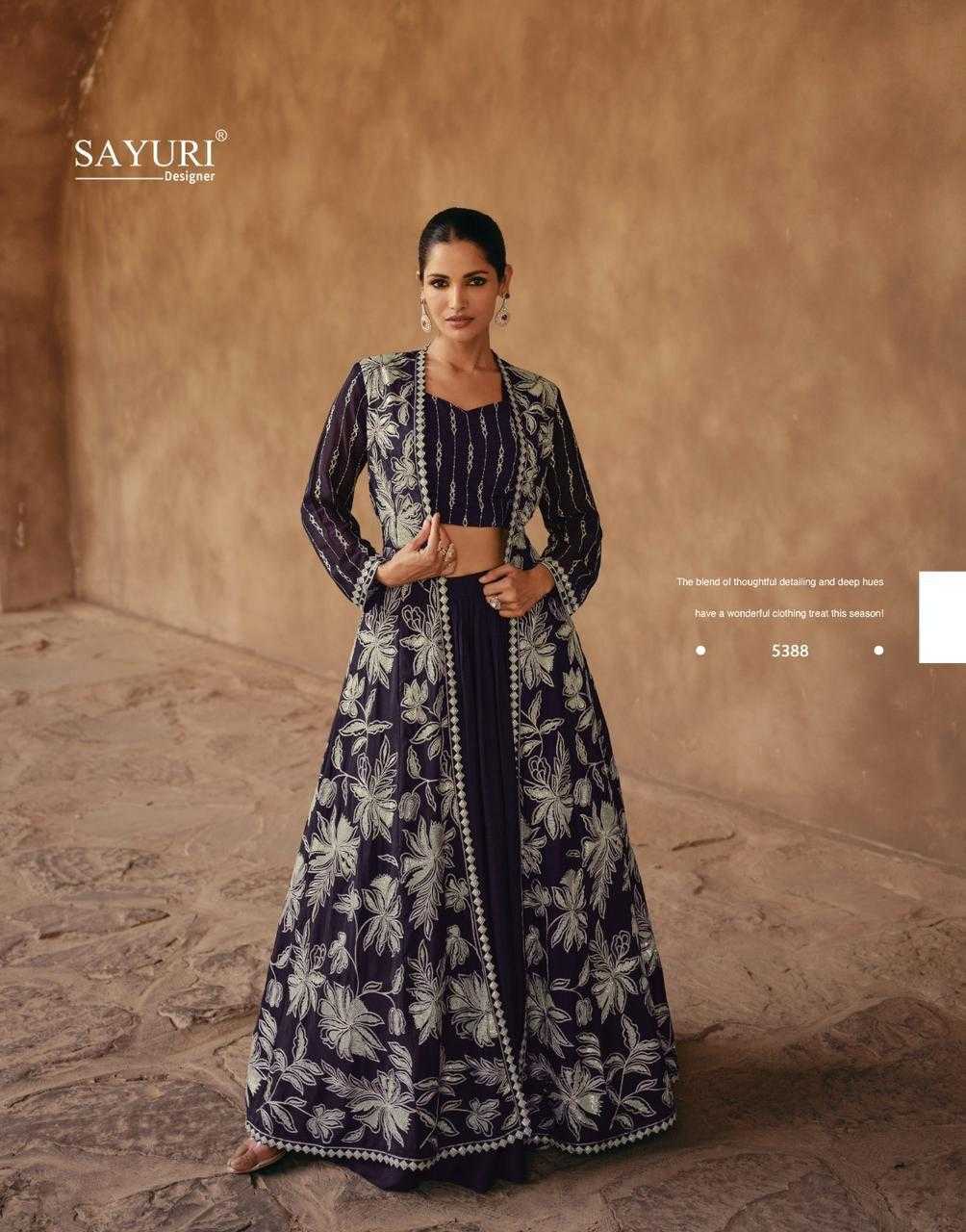 EMBROIDERED LEHENGA