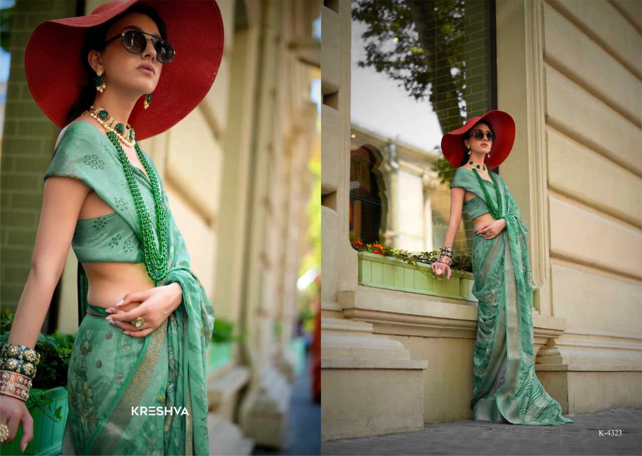 PRINTED GEORGETTE SAREE