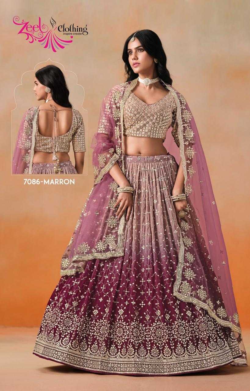 EMBROIDERED LEHENGA
