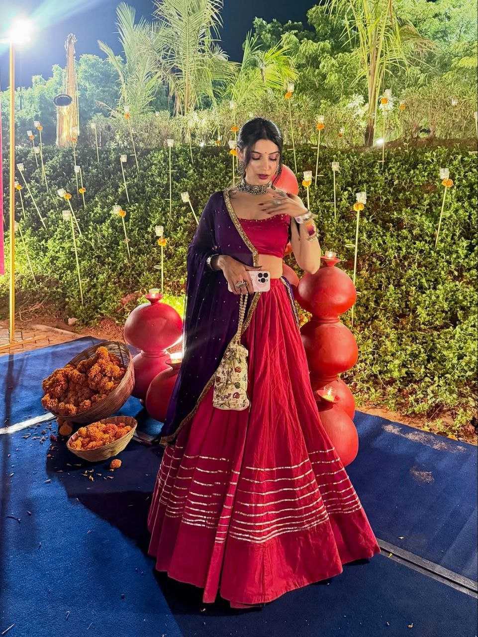 GOTA PATTI LEHENGA