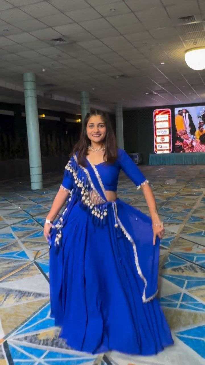 BLUE LEHENGA