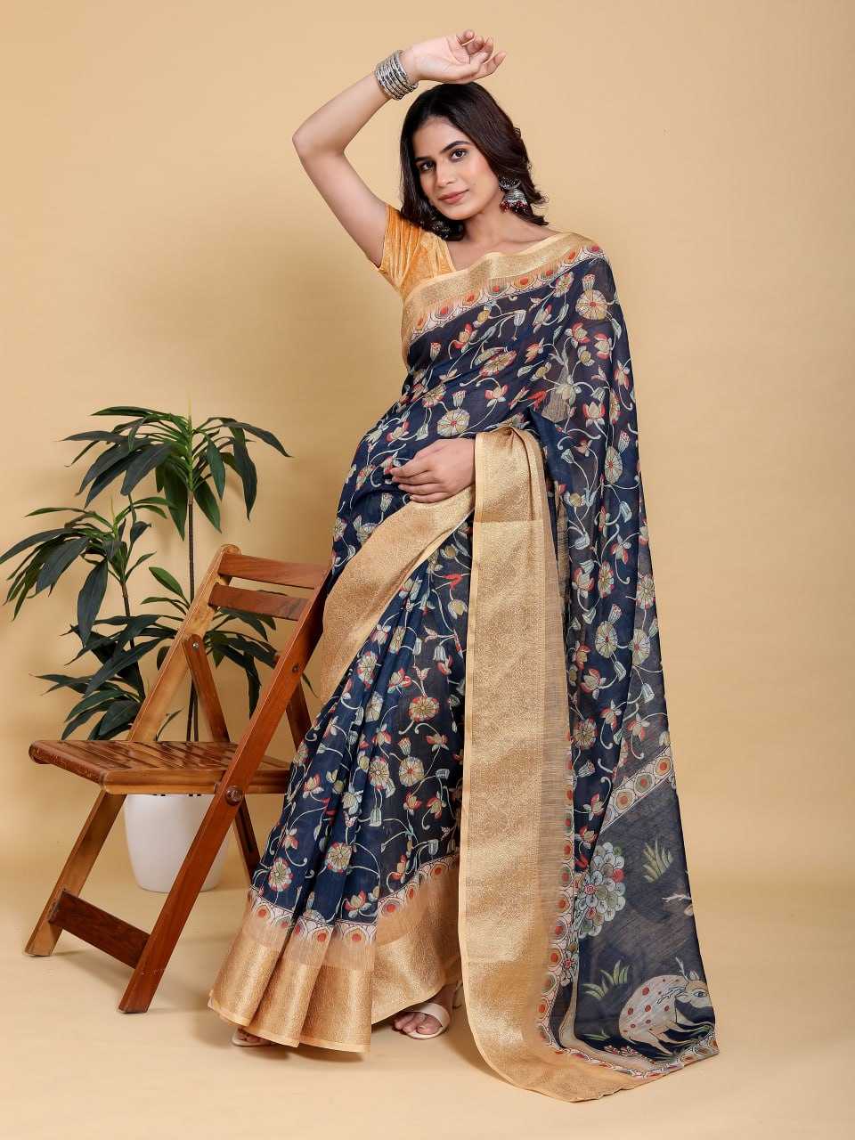FLORAL SAREES