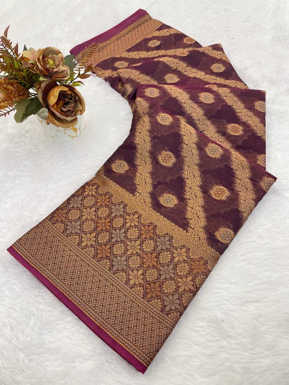 ORGANZA SAREES