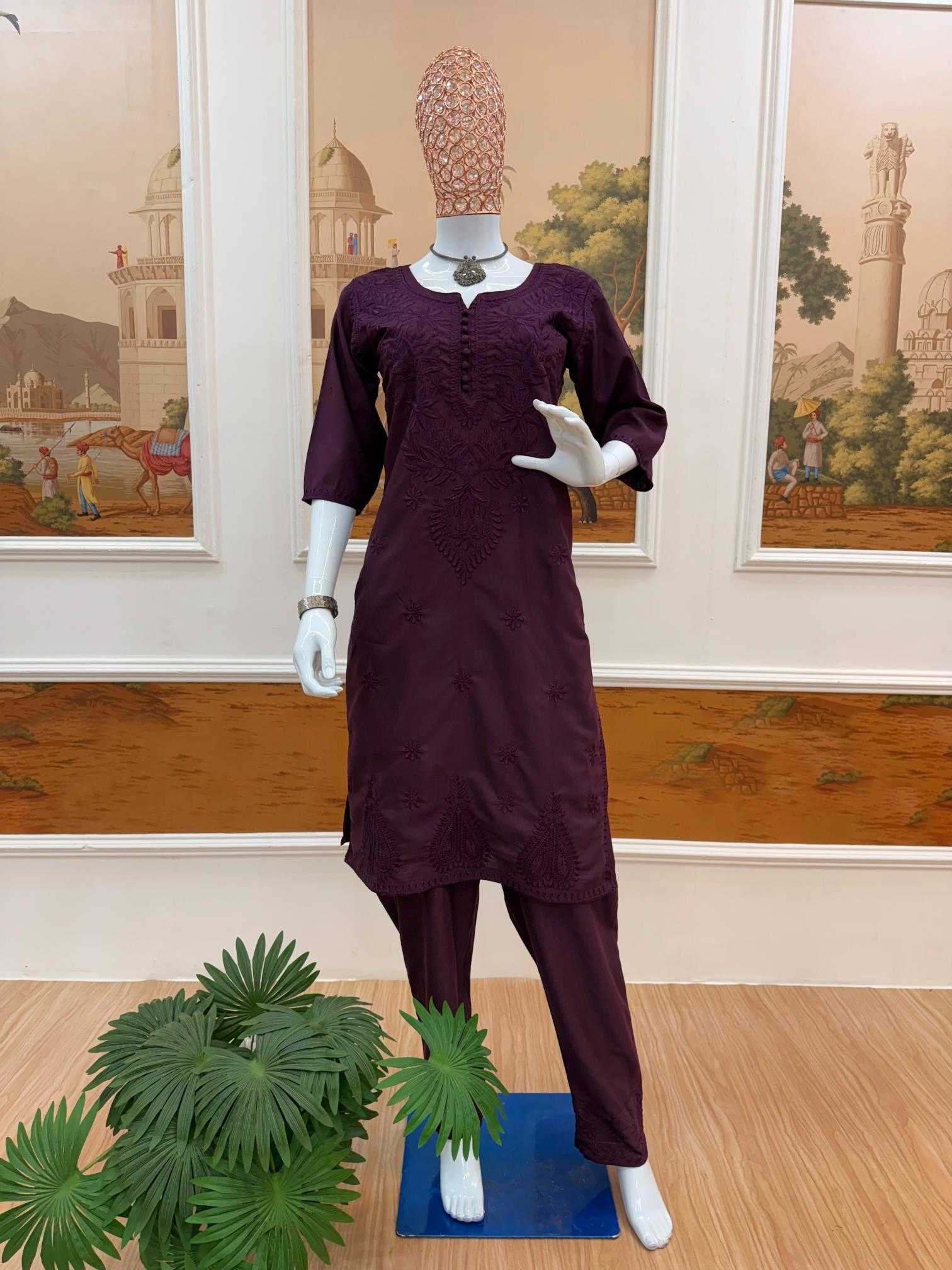 CHIKANKARI KURTIS
