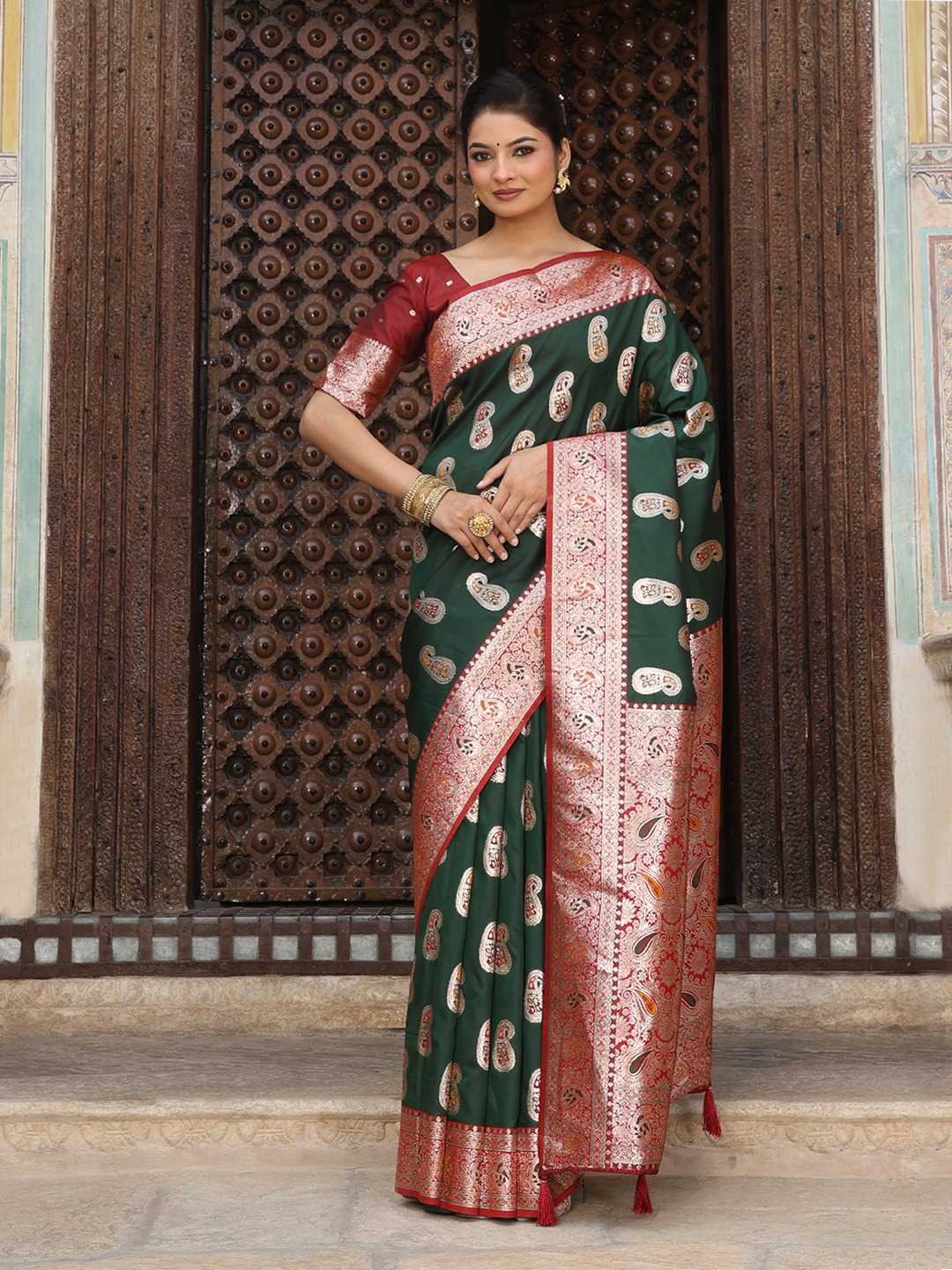 PRINTED SILK SAREE