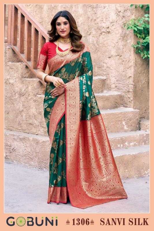 EMBROIDERED SILK SAREES