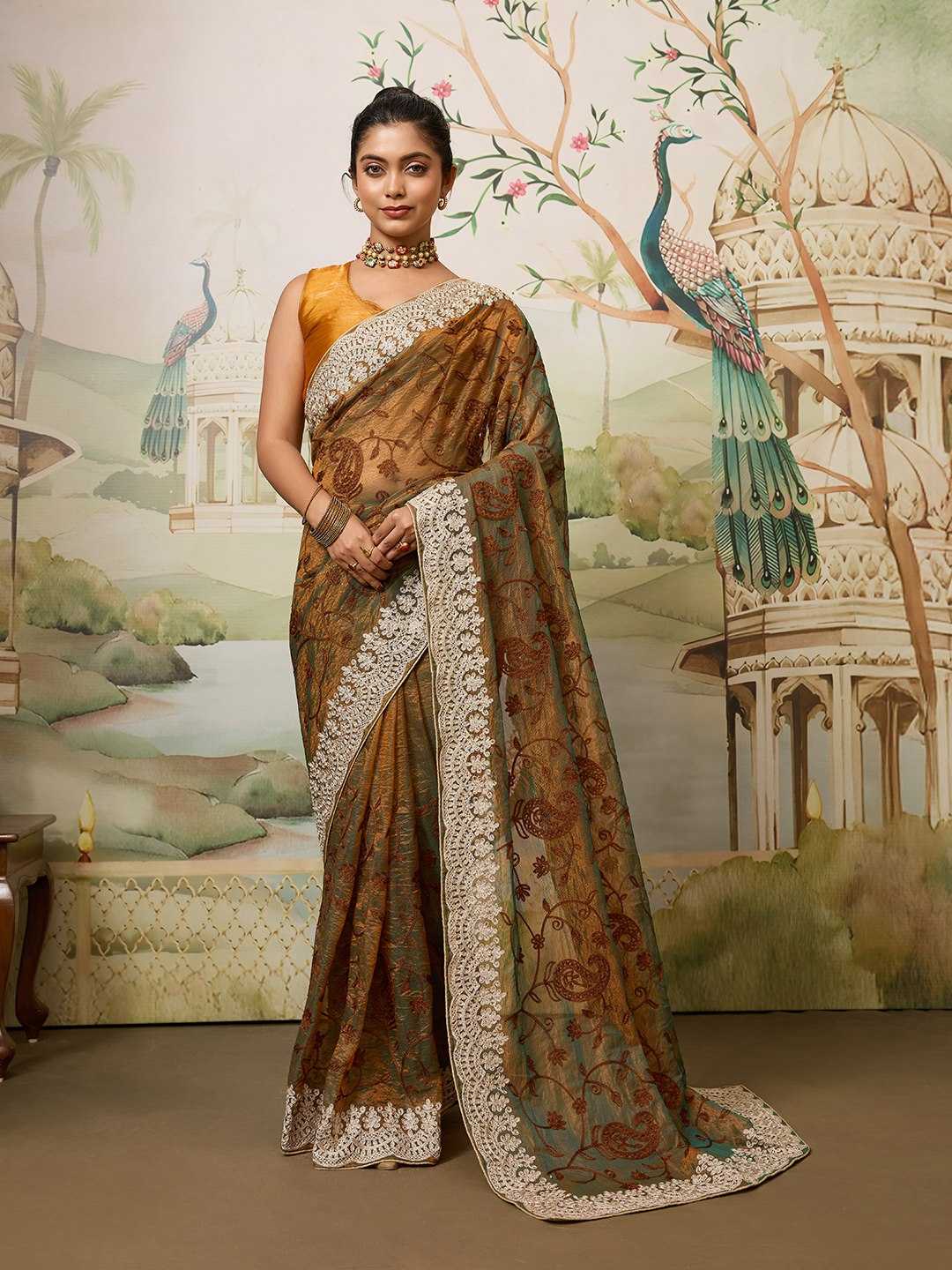 WORK SAREES