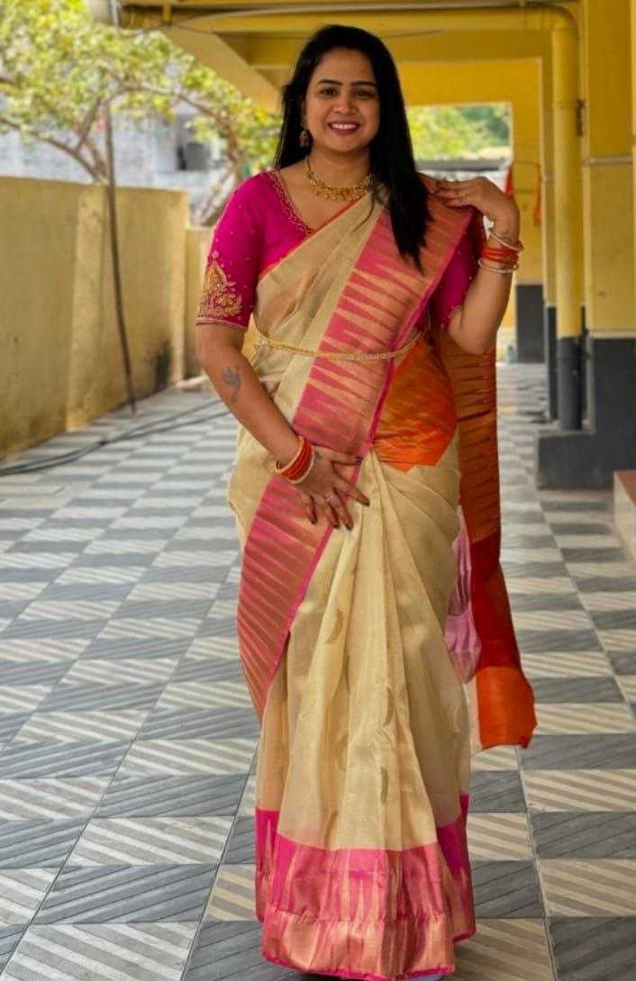 TISSUE SILK SAREE