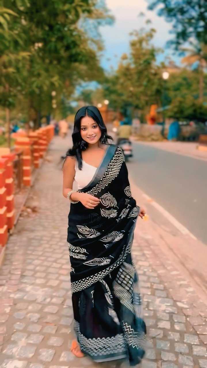 PRINTED COTTON SAREE