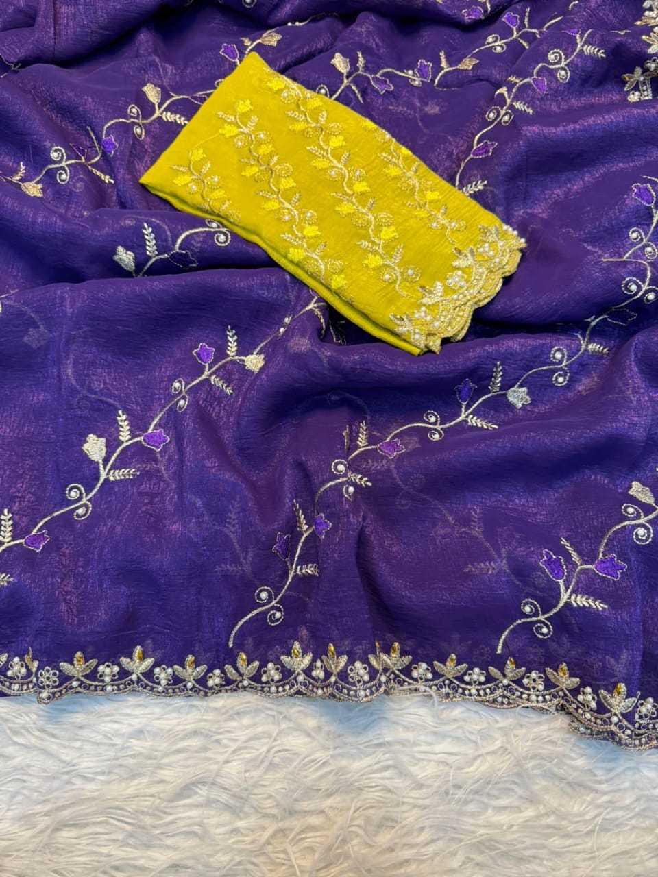 STONE WORK SAREE