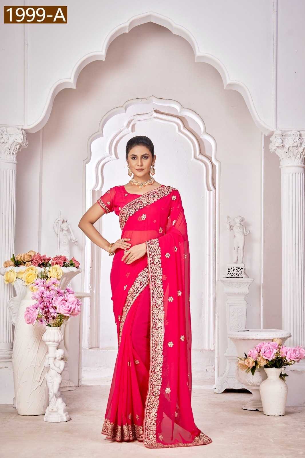 STONE WORK SAREE