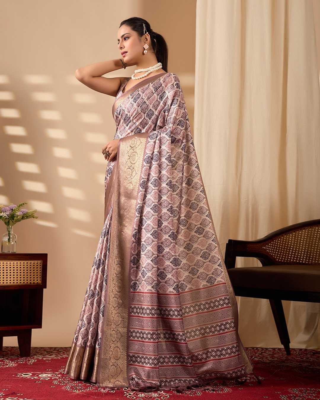 ZARI BORDER SAREES