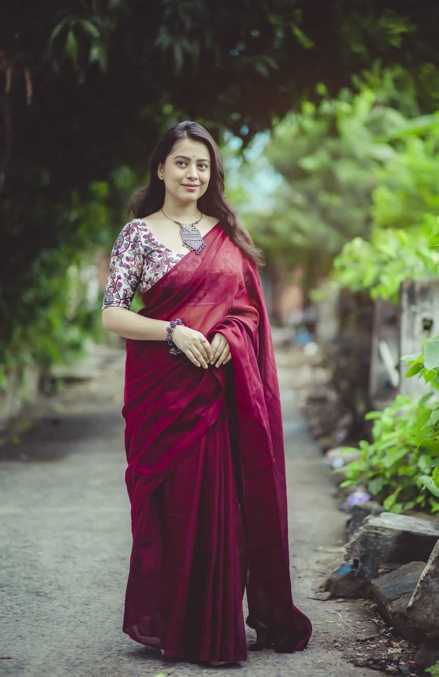 PLAIN SAREES