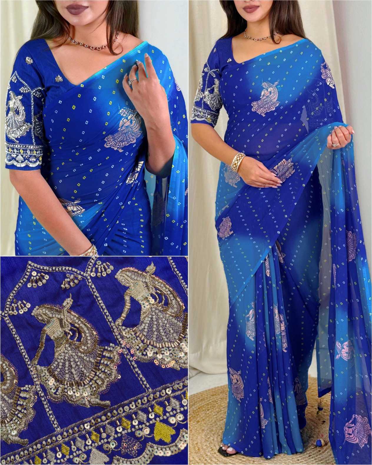 HAND WORK SAREES