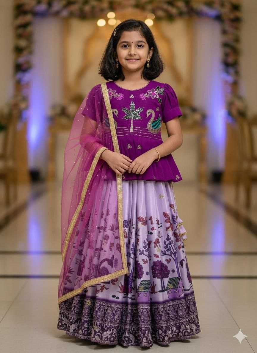 KIDS LEHENGA CHOLI