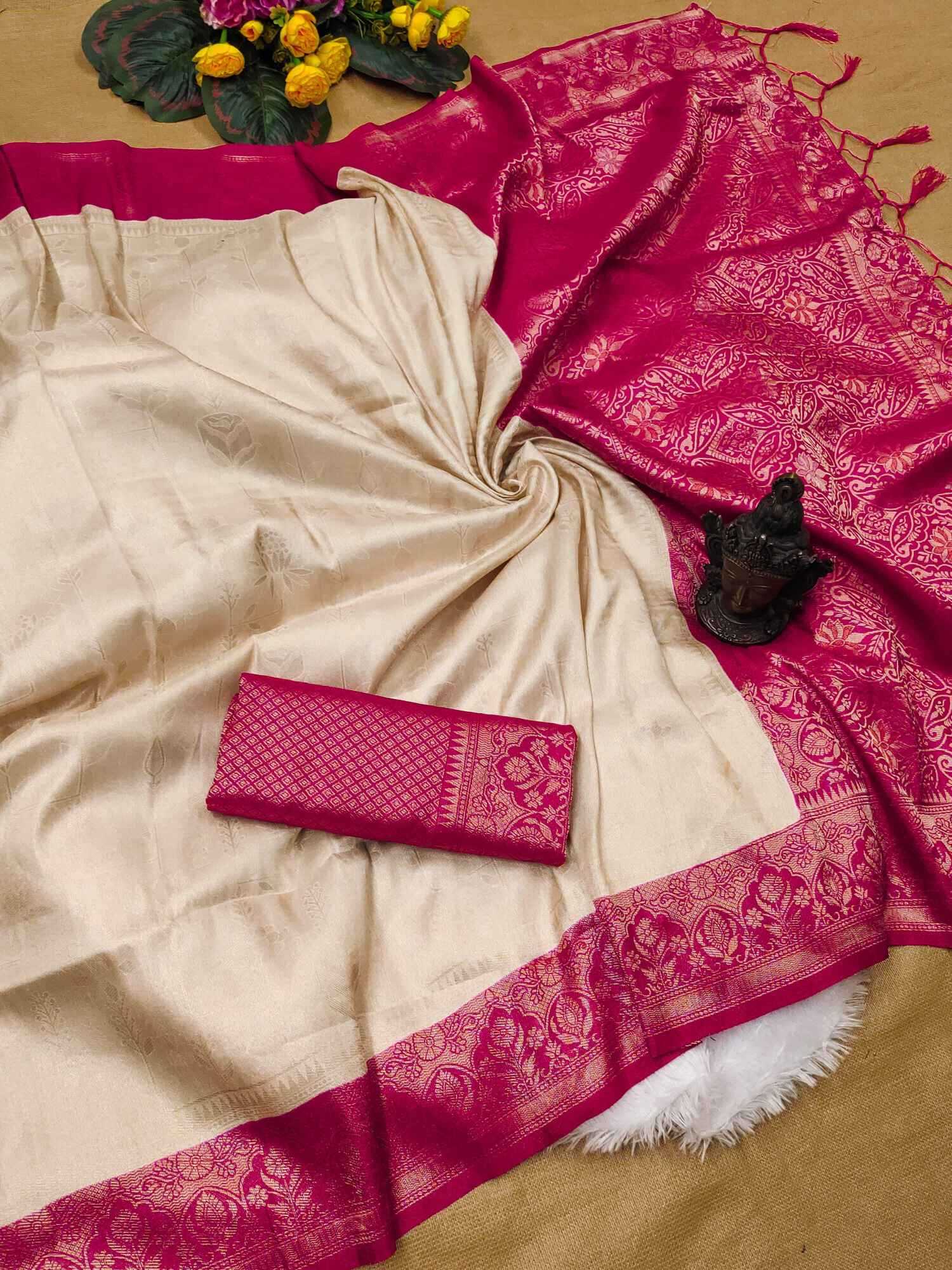 FANCY PRINTED SILK SAREES