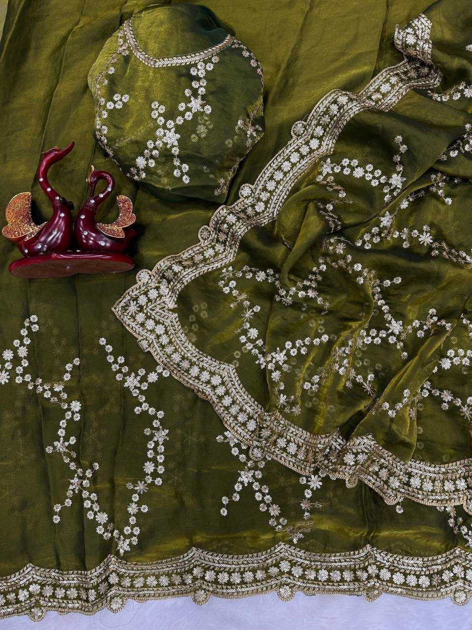 EMBROIDERED SAREES