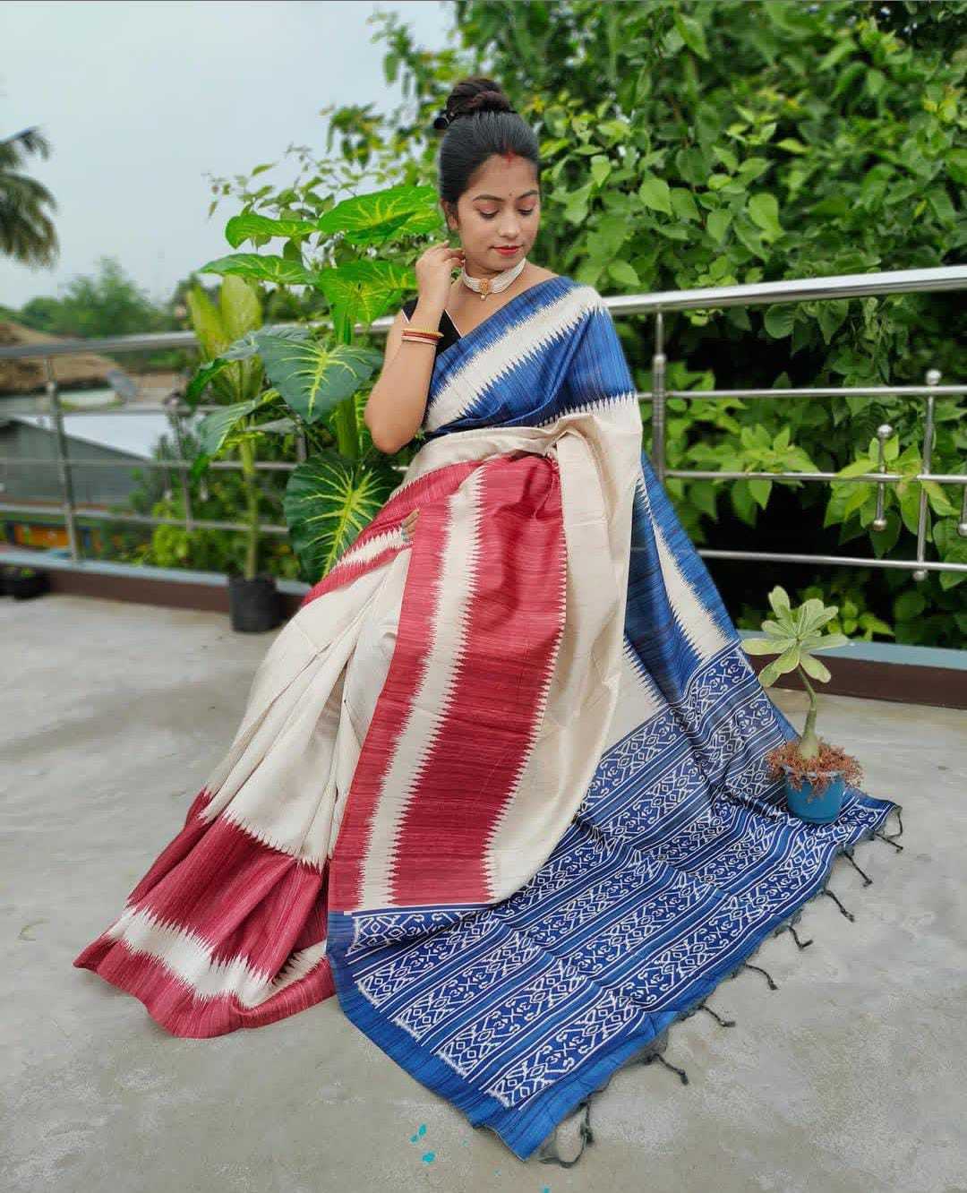 TUSSAR SILK SAREES