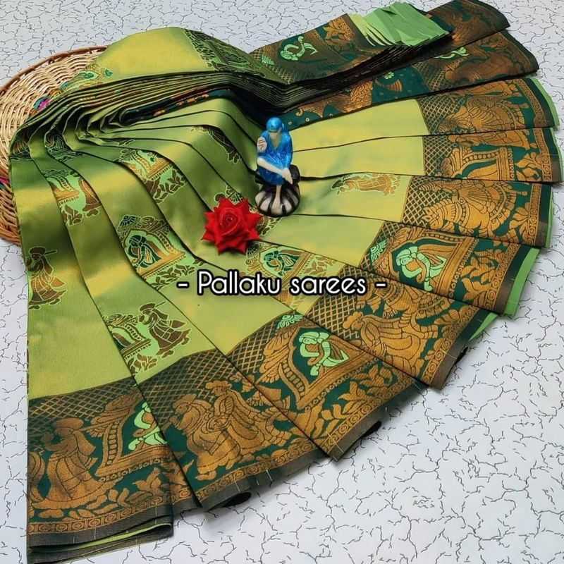 BANARASI SILK SAREES WITH ZARI WORK